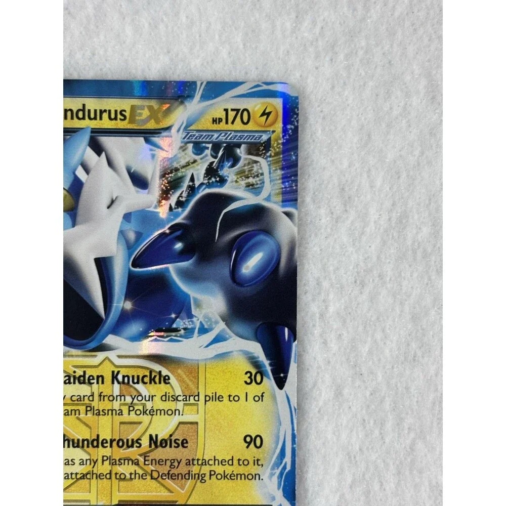 Pokémon Trevenant EX 19/160 & Team Plasma Thundurus EX BW81 Holo Card Lot